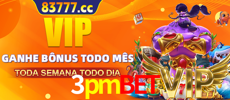 Banner promocional do 3pmbet oferecendo 100% de recompensas adicionais contínuas para quem fizer o login diário (Daily sign-in), com um mascote de coelho.